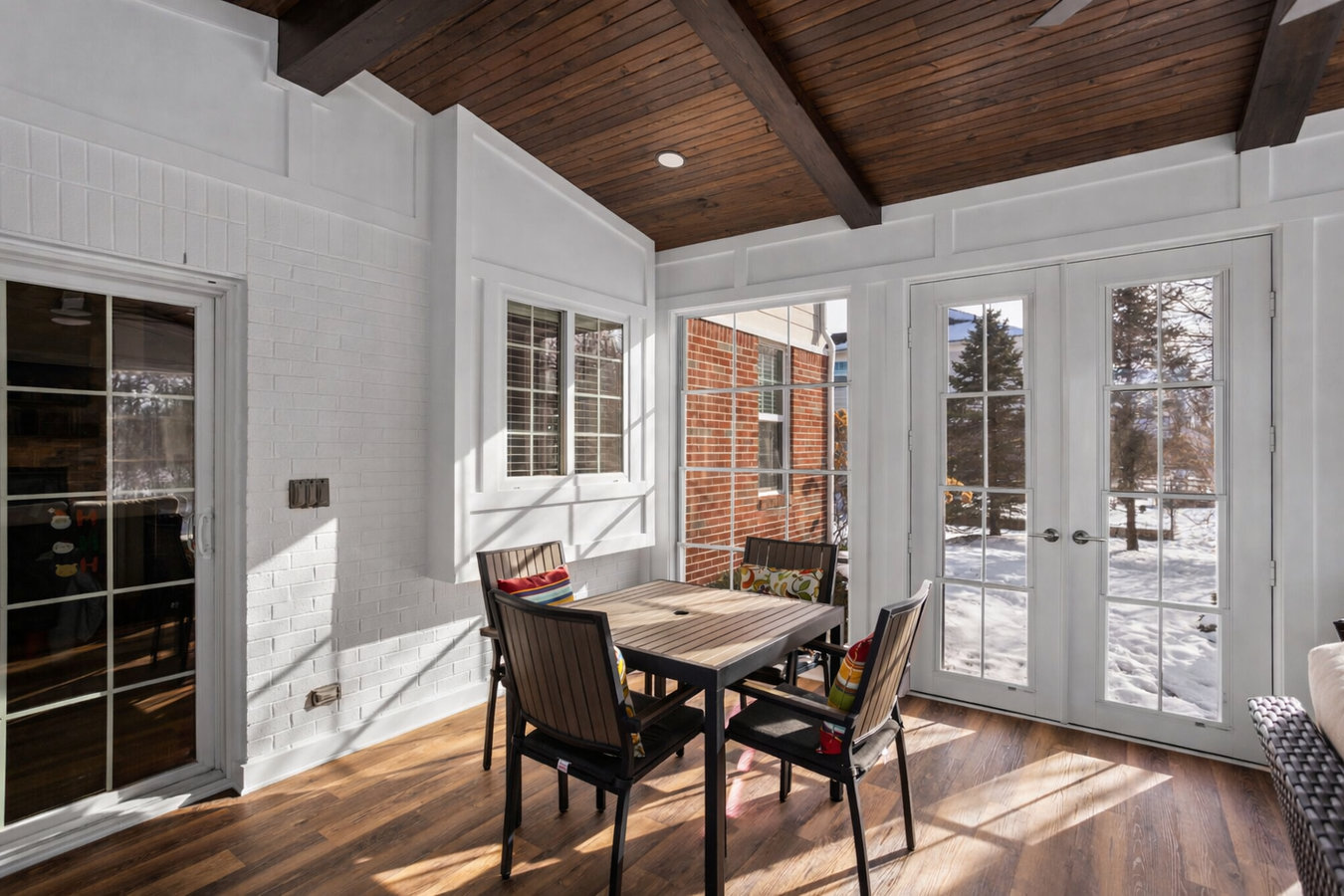 Sunroom remodeling